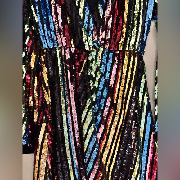 LPA x Revolve | NYE Set the Fireworks Sequin Dress - Size S - Picture 4 of 6